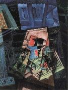 Juan Gris The still life in front of Window USA oil painting artist